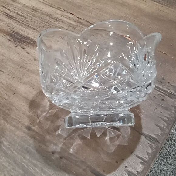 Noritake Crystal Hampton Hall Collection 6" footed potpourri bowl  908/788 - Picture 4 of 6